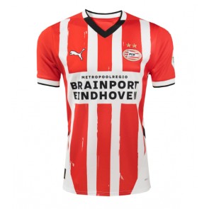 Billiga PSV Eindhoven Noa Lang #10 Hemmatröja 2024-25 Kortärmad